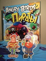 Тематическое оформление Angry birds "Пираты"
